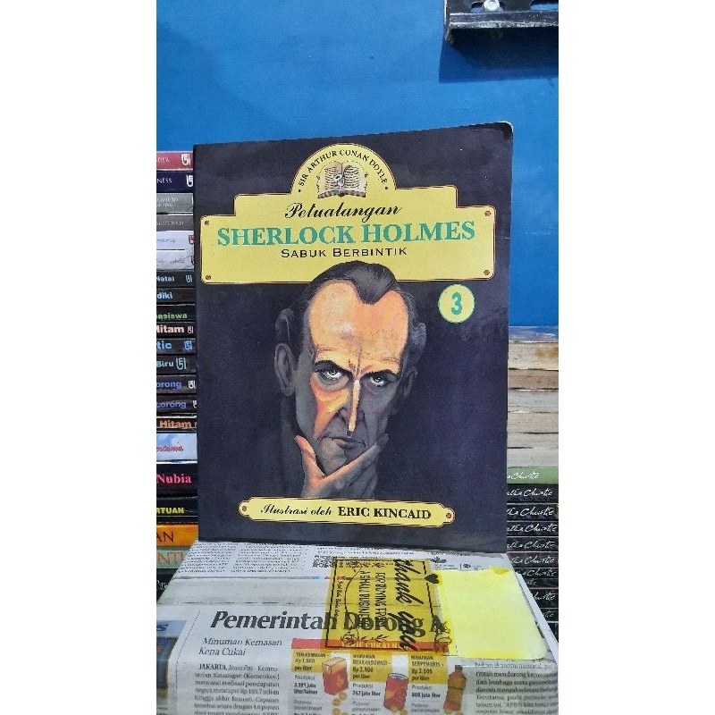 Sir Arthur Conan Doyle ; Petulangan Sherlock Holmes 3: Sabuk Berbintik; Ilustrasi : Eric Kincaid