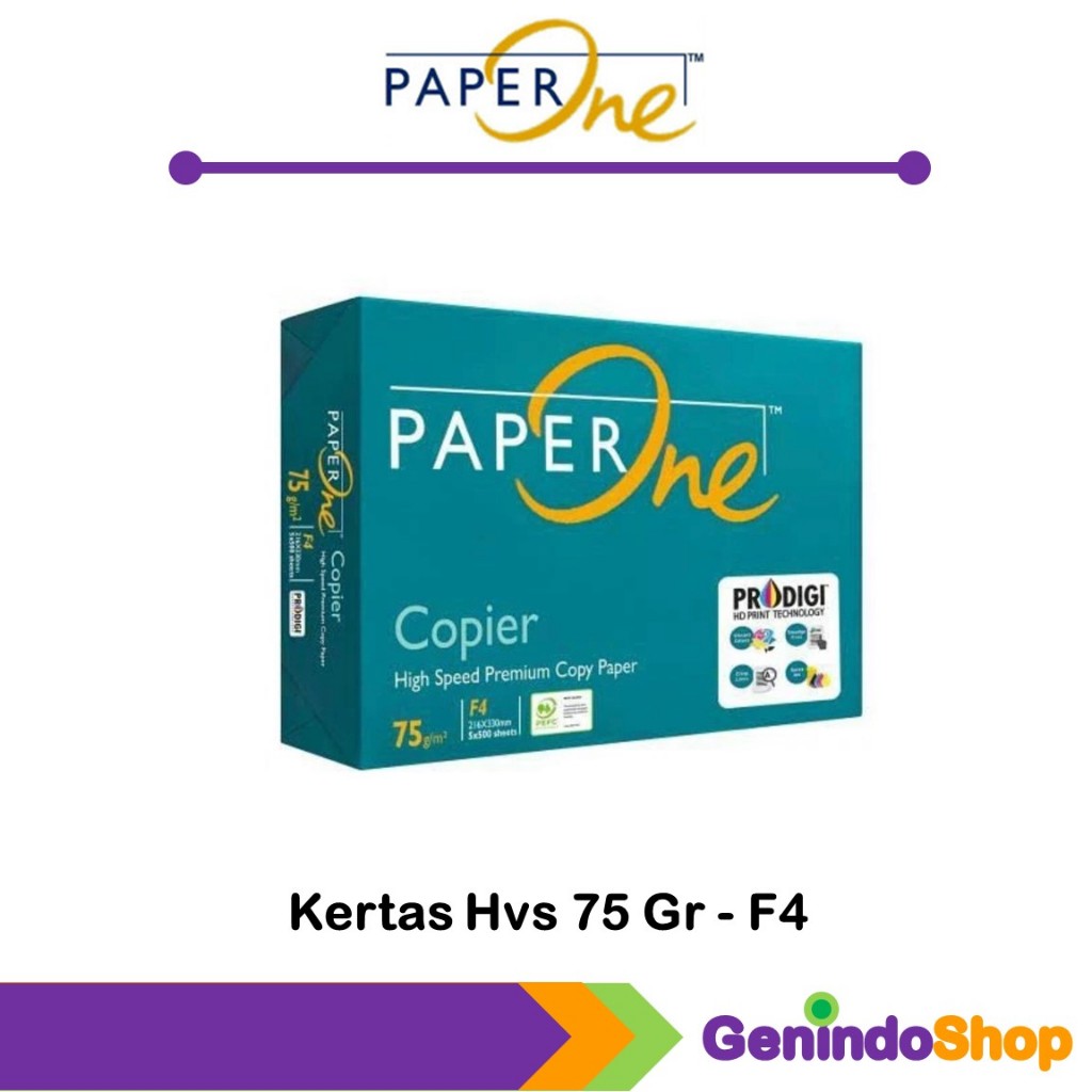

Kertas Hvs Paperone F4 75gr