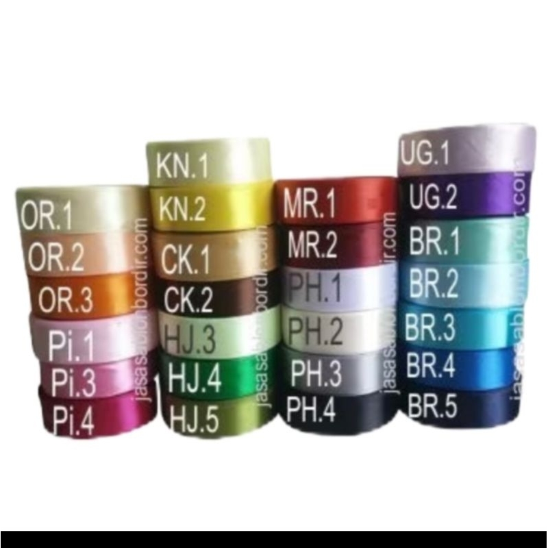 

PITA SATIN 3/4 INCH ATAU 2 CM