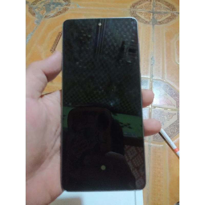 lcd + batre samsung a73 ori copotan.