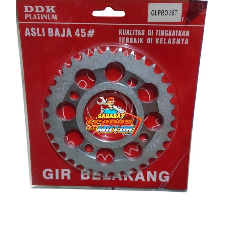Gir Gear Belakang GL PRO GL MAX Ukuran 35T Model SSS