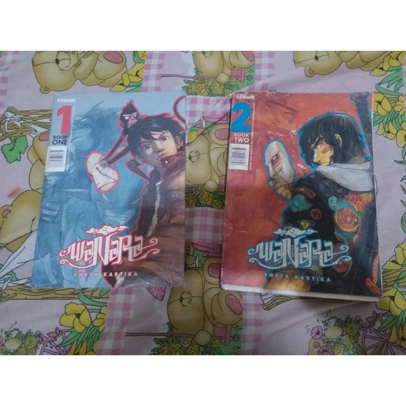 komik wanara sweta kartika vol 1&2