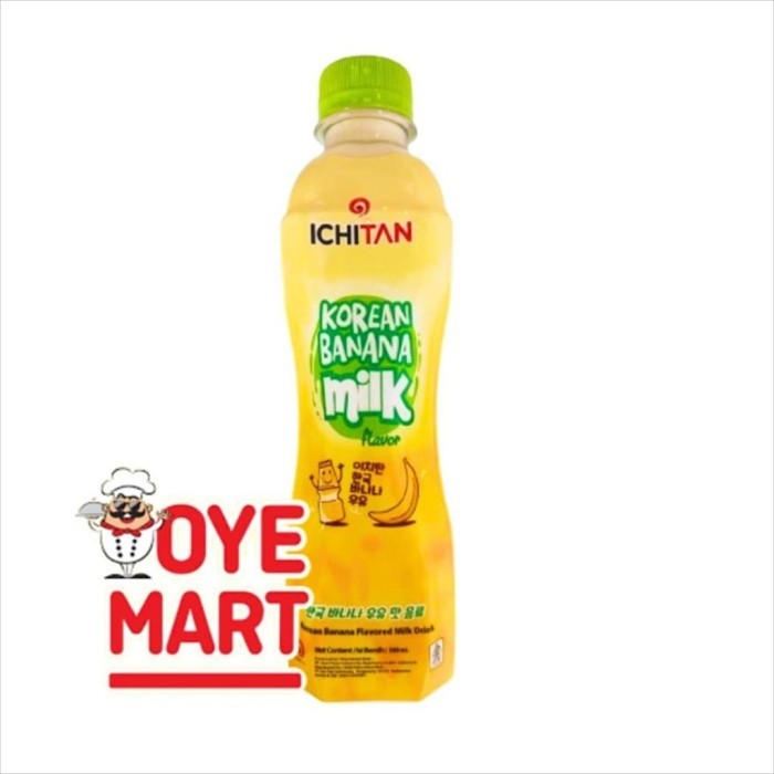 

ICHITAN KOREAN BANANA MILK 300ML/PISANG SUSU KOREA