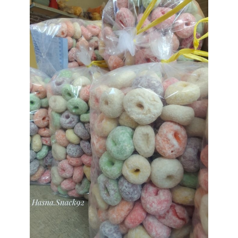 

LADU DONAT WARNA WARNI ISI 1KG