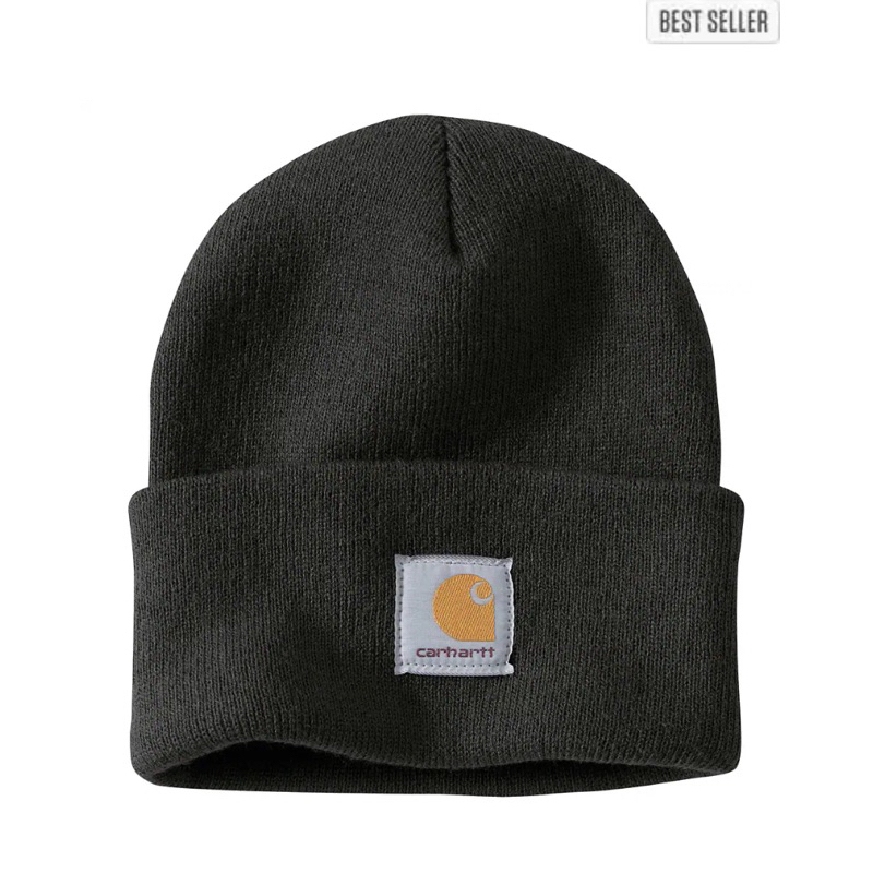 Carhartt Knit cuffed beanie / Kupluk ( Black ) original