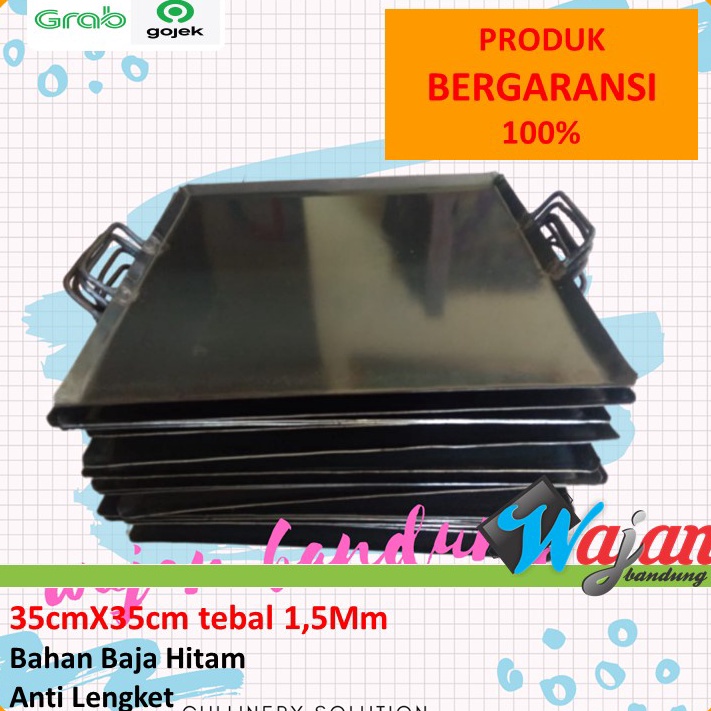 Pusat Hemat  Alat pemanggang Wajan Roti Bakar dan sosis bakar Baja Bandung Surabaya Kediri Yogyakart