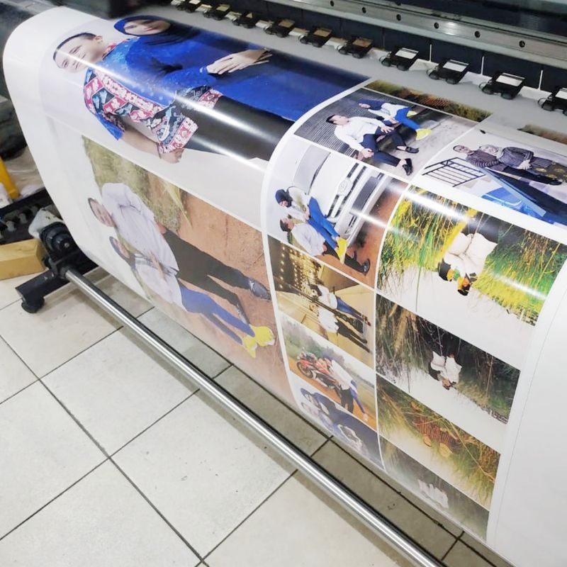 Ukuran besar jumbo Cetak foto / cuci foto + laminasi glossy ukuran 30x40cm 40x60cm 70x50cm 100x75cm 