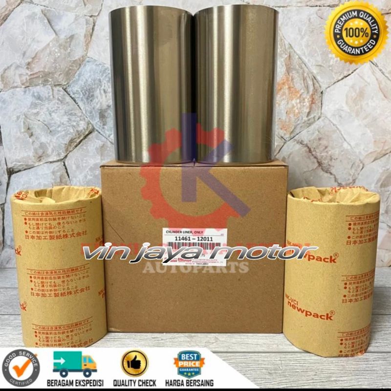 Liner Boring Set Furing Cylinder Kijang 5K Kf50 Corolla Dx Original 1Set 4Pc