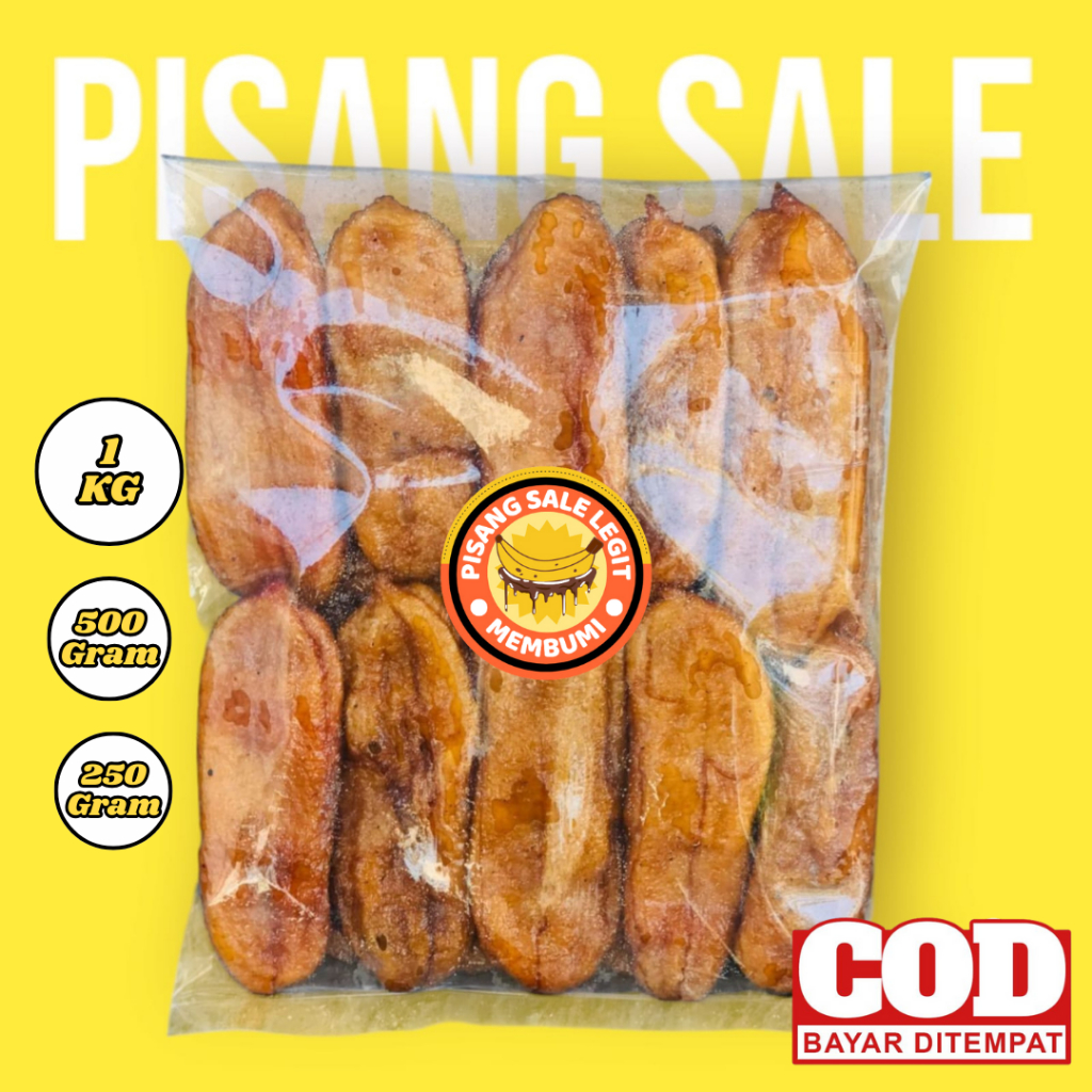 

Sale Pisang Basah Madu Siem super legit khas Banten