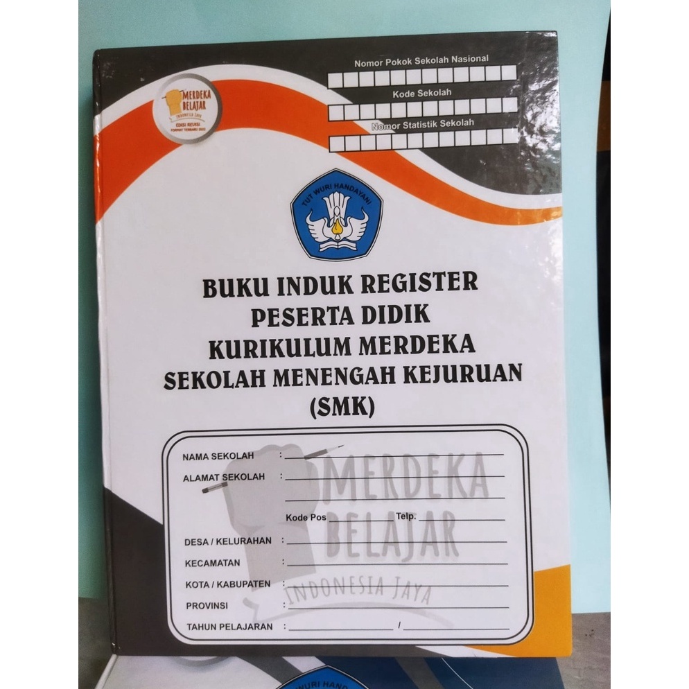 

KODE K59O BUKU INDUK REGISTER SMK KURIKULUM MERDEKA PLUS MODUL AJAR 1 MAPEL UMUM SMKMAK SOFT COPY