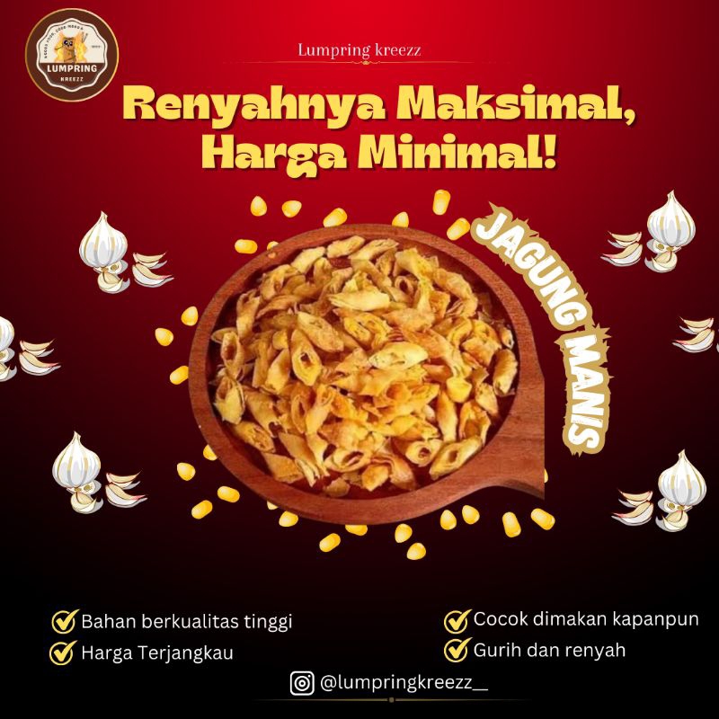 

Lumping Kreezz ( Lumpia Kering )– Camilan Renyah, Lezat, dan Penuh Rasa!