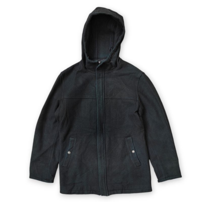 Ined Homme by Yohji Yamamoto Wool Hooded Jacket