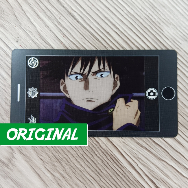 Megumi Fushiguro Photocard Jujutsu Kaisen Smartphone Vol 1