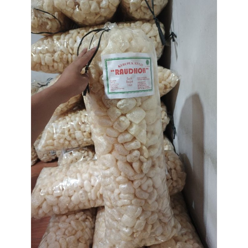 

1 Ball Kerupuk Kulit Sapi Asli/ Dorokdok Kerupuk Kulit 800g