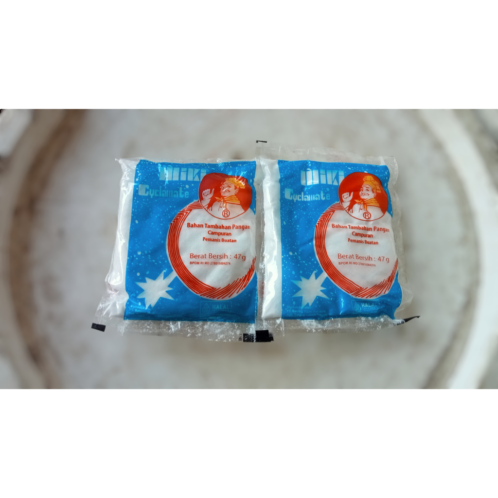 

Miki pemanis sodium 47 gram