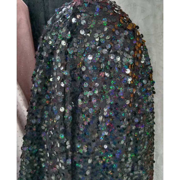 kain sequin seribu payet sequin payet kelapkelip tille payet bahan payet