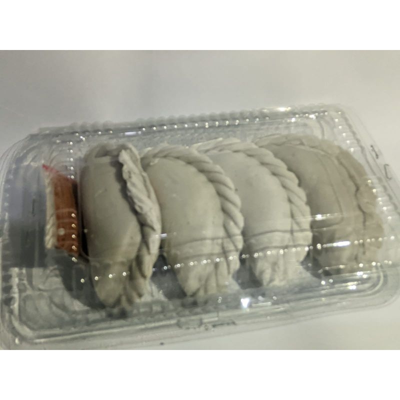 

cireng isi ayam suwir pedas dan usus pedas