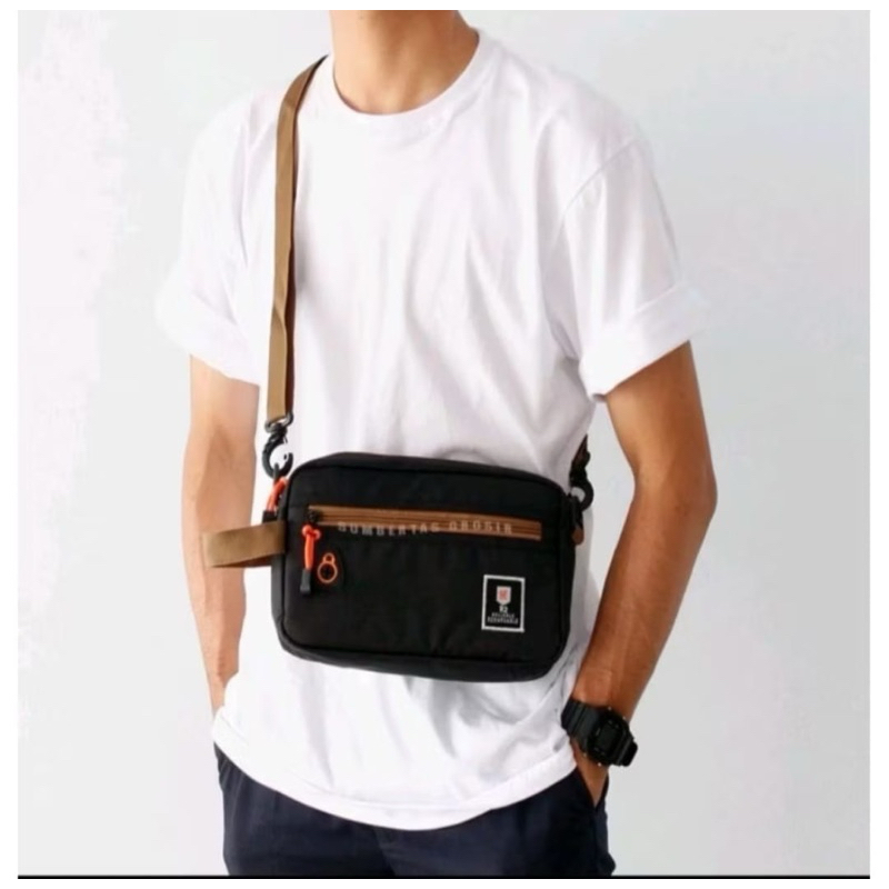 tas selempang pria waistbag casual R2 hokistore