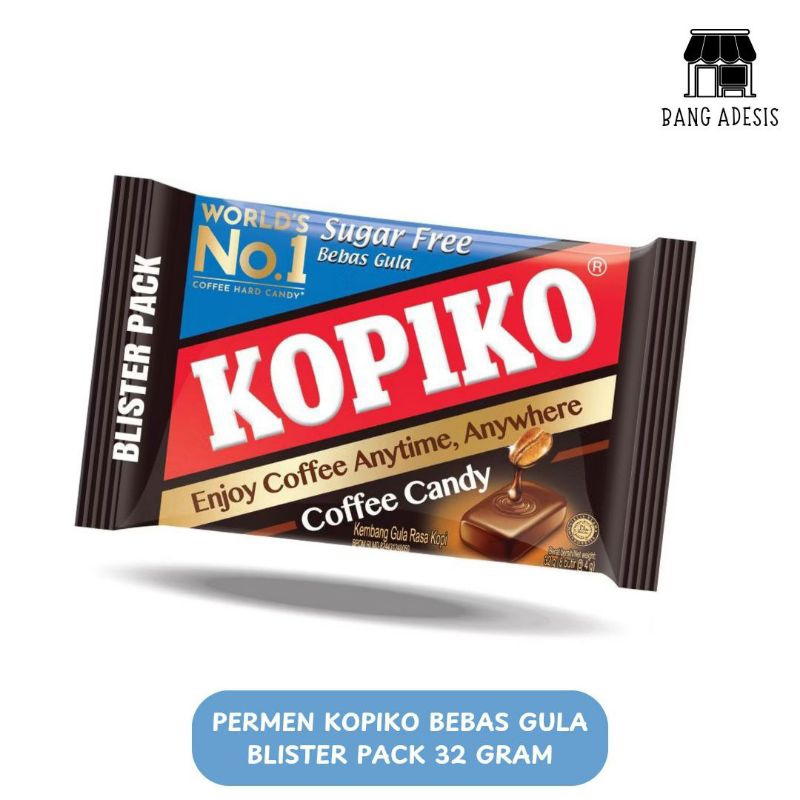 

Permen Kopiko Bebas Gula Blister Pack 32 gram - BangAdeSis