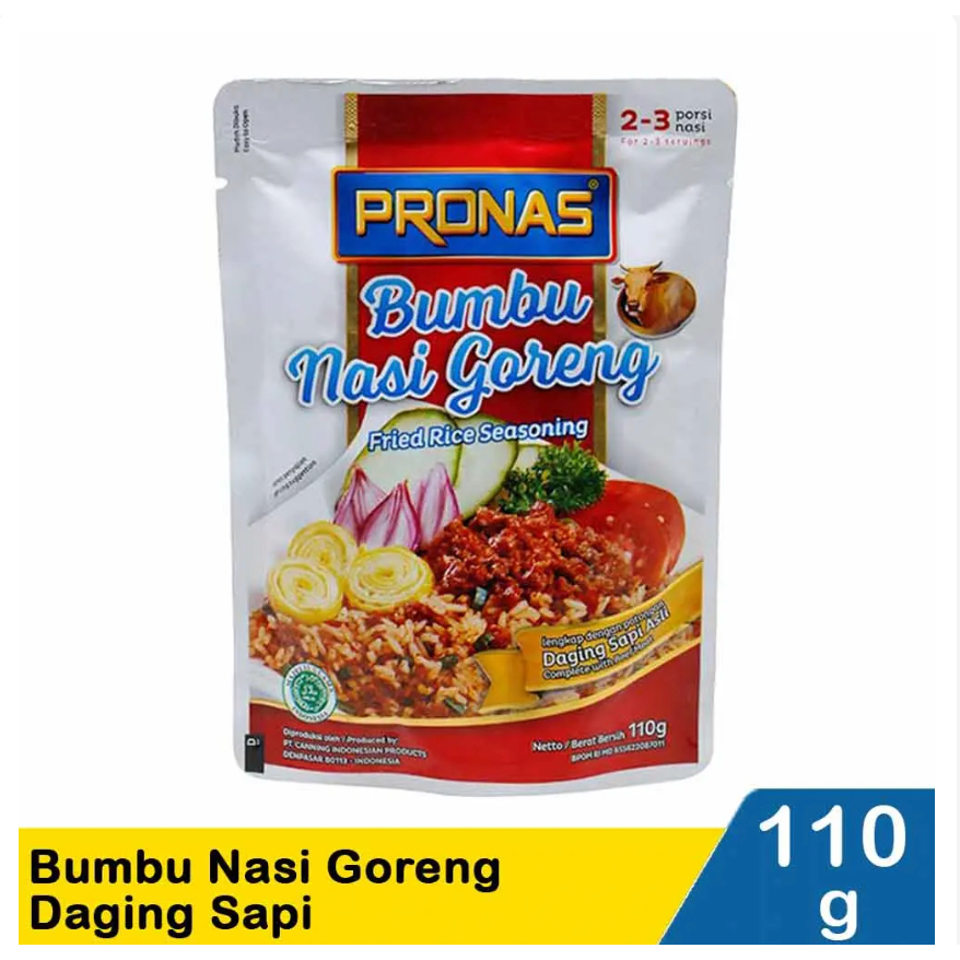

Pronas Bumbu Nasi Goreng Daging Sapi 110 Gram