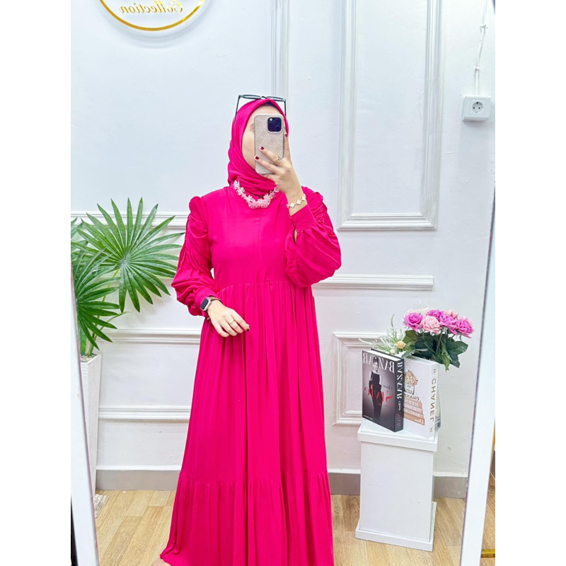 GAMIS ONESET HIJAB By PS Collection