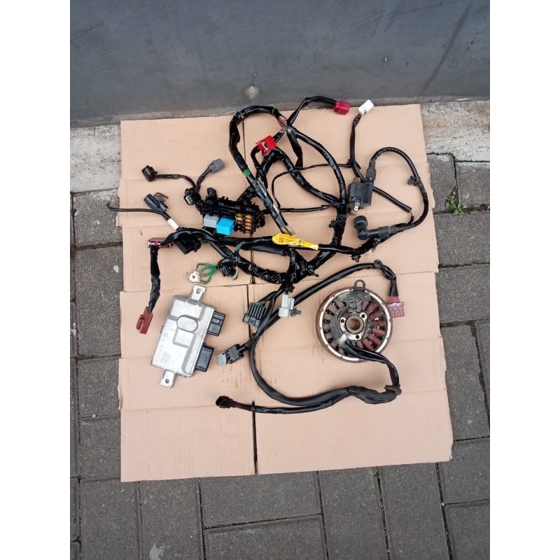 ACG Pengapian stater Kabel body ECU ECM CDI HONDA BEAT DELUXE BEAT NEW LED original Copotan K1AA