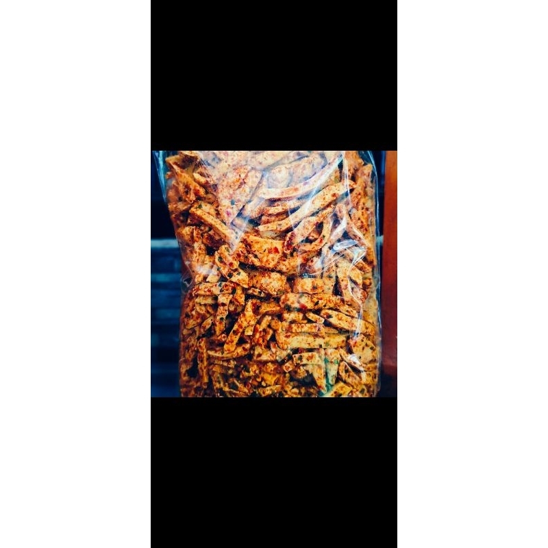 

Basreng pedas daun jeruk