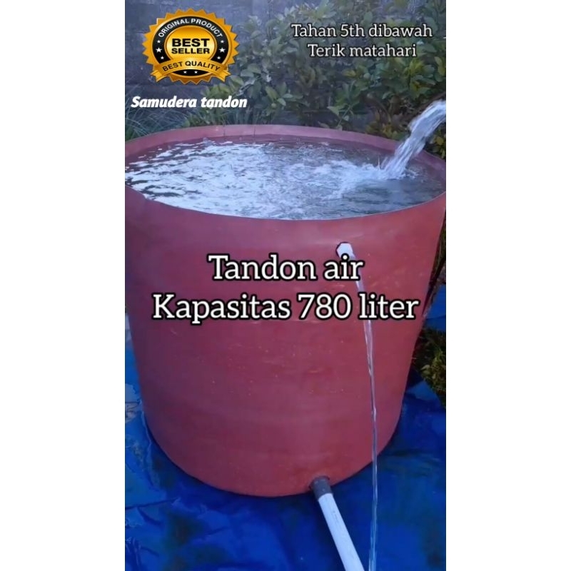 Tandon air 780 liter//tandon air hujan//tandon air perkebunan