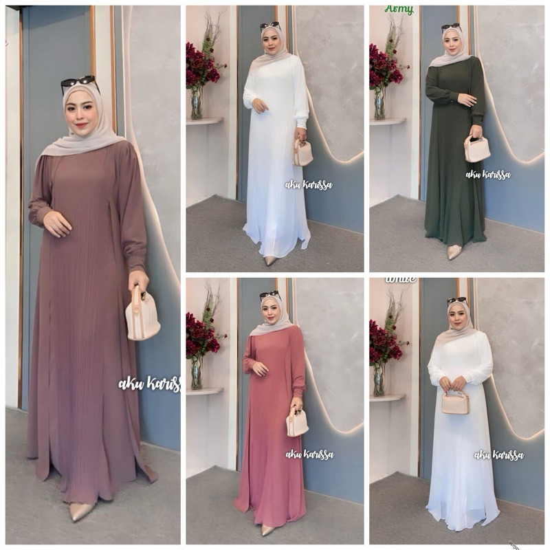 Gamis aku karissa Hanum dress - Gamis aku karissa hanum - hanum dress aku karissa