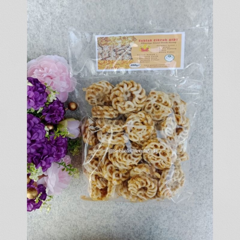 

Seblak Cikruh Bumbu Kacang "KERUPUK RAFAEL" 250gr