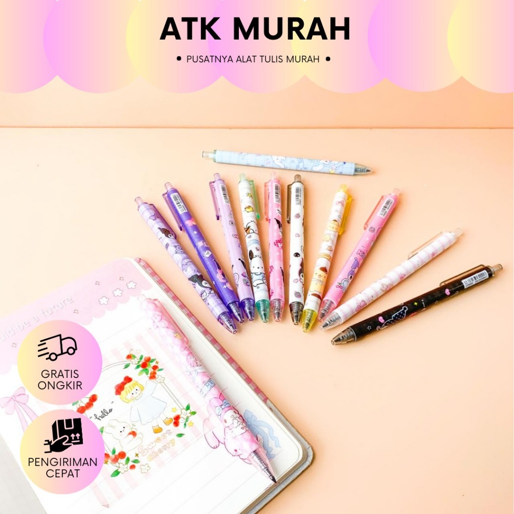 

PENCIL ABADI PENSIL CETEK INFINITE SANRIO PC-1198 ALAT TULIS IMUT KADO UNIK KOREA AESTHETIC COD
