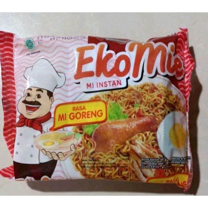 

EkoMie Mi Instan Mi Goreng Barcode 8998866203265