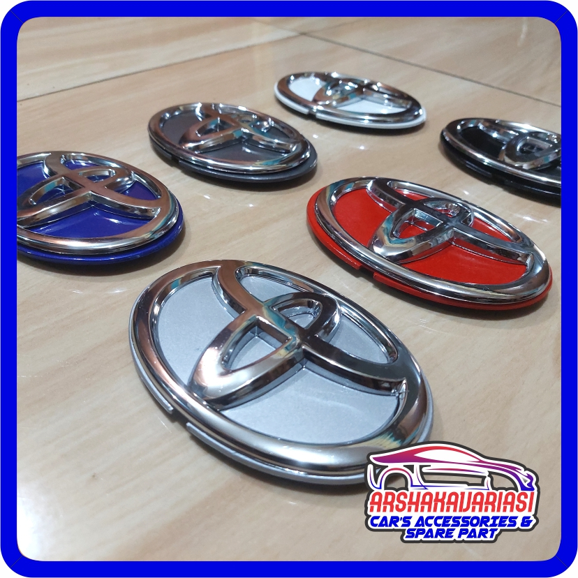 Emblem Logo Cover Tutup Ban Serep Toyota Rush Kaki 4 2006-2014 AST