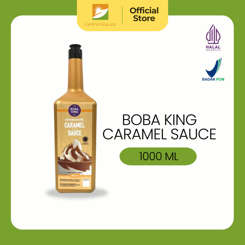 

MONIN Boba King Caramel Sauce 1000ml