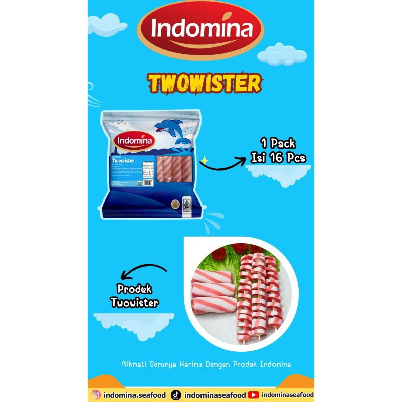

Indomina Duo Twister 500gram