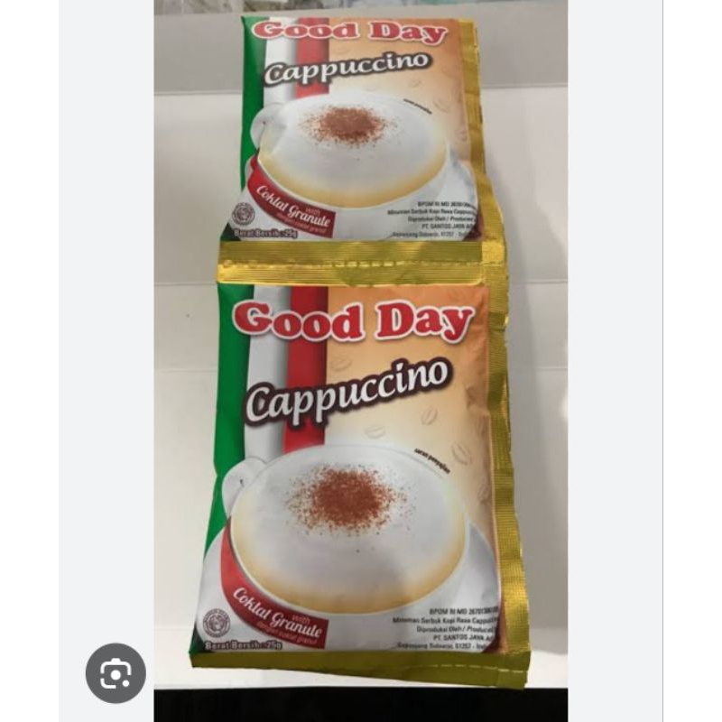 

Kopi good day capucino