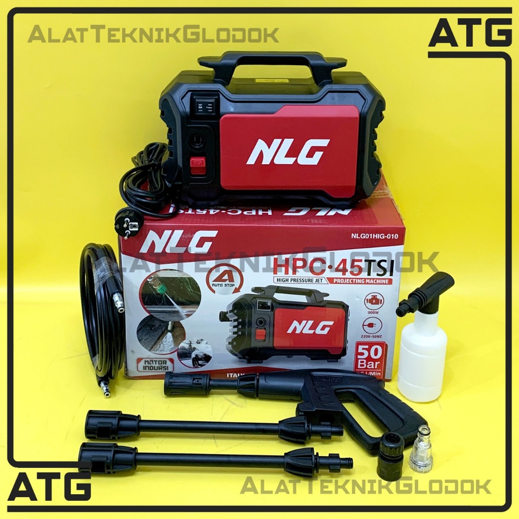 MESIN JET CLEANER CUCI MOBIL MOTOR NLG HPC 45 TSI MESIN STEAM CUCI AC NLG HPC 45TSI INDUKSI