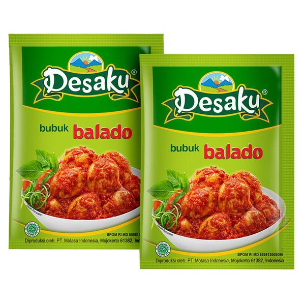 

1 Renceng Desaku Bumbu Balado 10 Sachet 12.5 Gr
