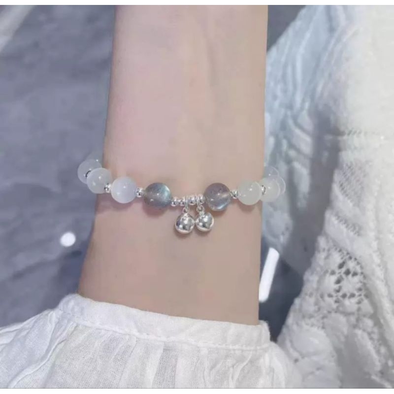 gelang giok lonceng anak perempuan