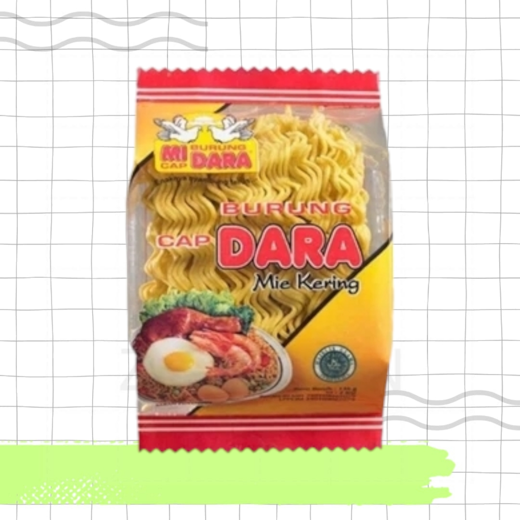 

Mie Burung Dara 2 Keping Mie Kering