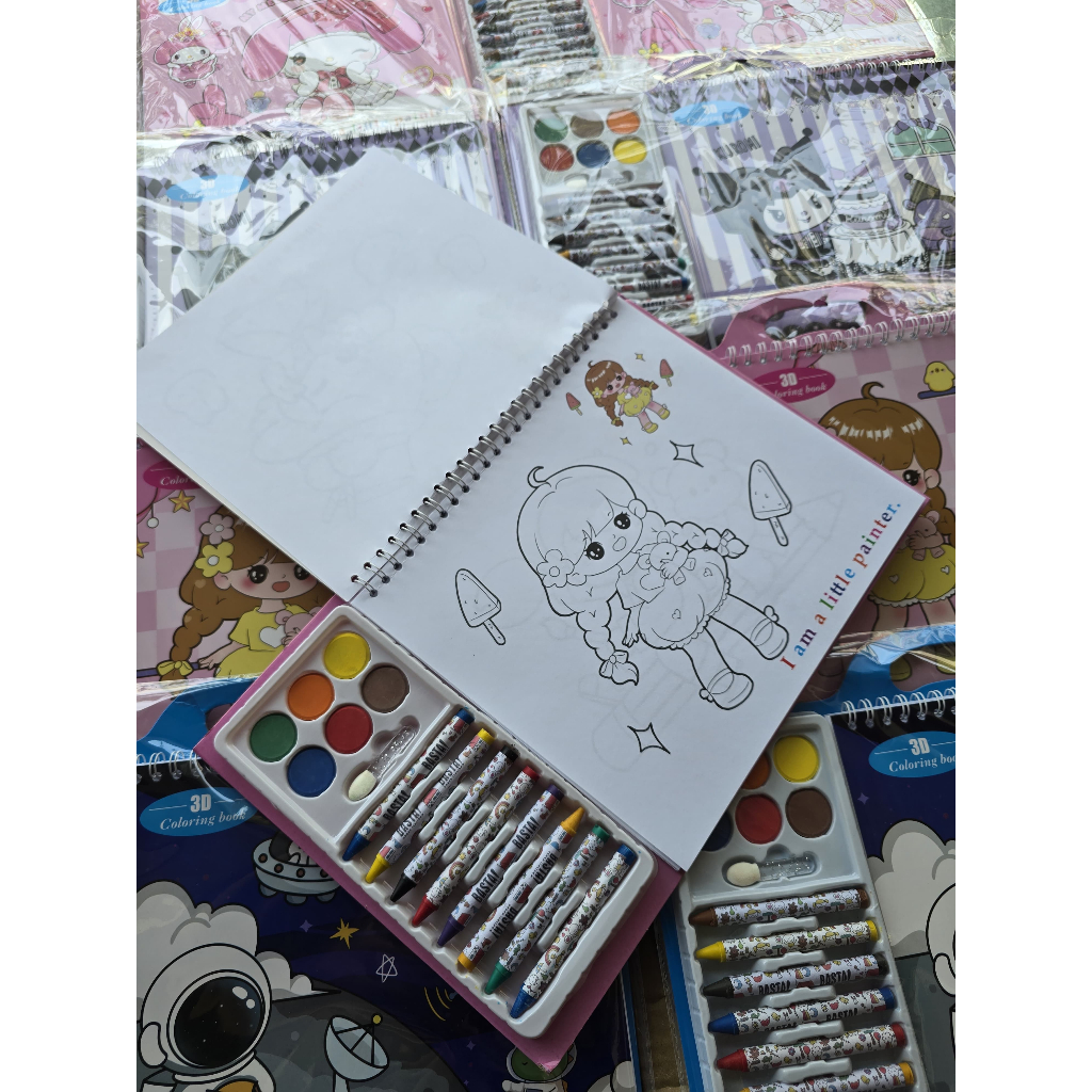 

BUKU SET CRAYON / PULPEN LOTSO / PULPEN KUROMI
