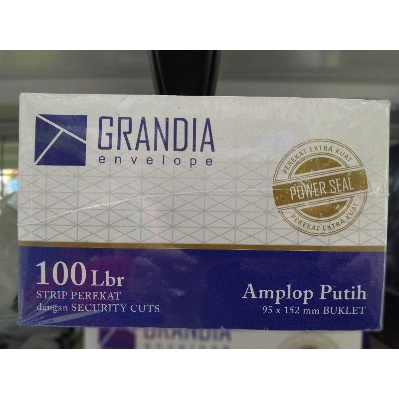 

- \ + 100 lembar \ amplop grandia \ amplop putih \ amplop undangan \ 95 × 152 mm \ 70gsm