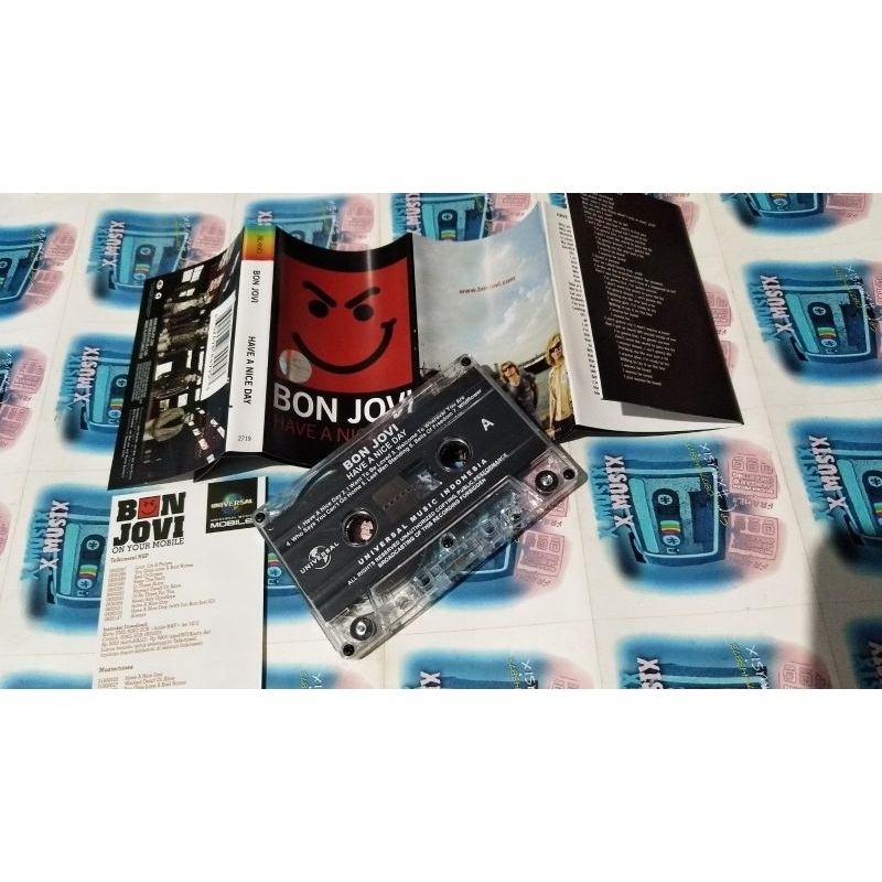 kaset pita bon jovi / have a nice day