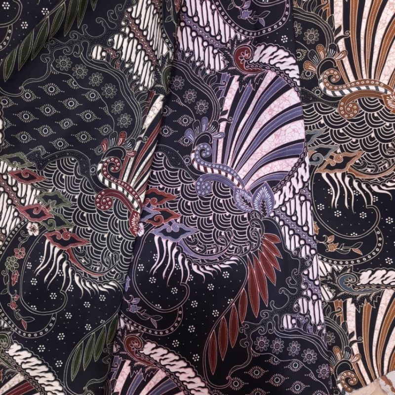 JAYA TEXTILE | KAIN BATIK Halus Modern Abstrak