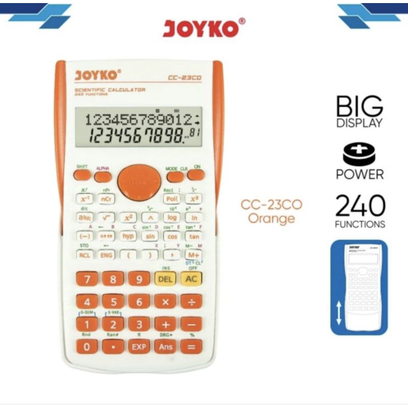 

Kalkulator Joyko Scientific CC-23Co (1pcs)
