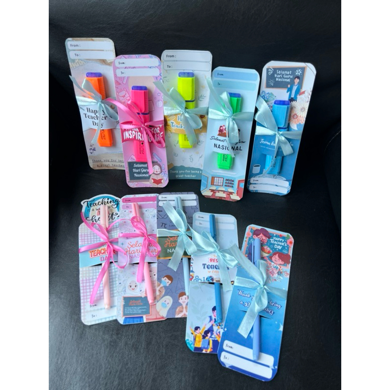 

Rubby - Buket mini hari guru isiam Bolpoin / stabillo