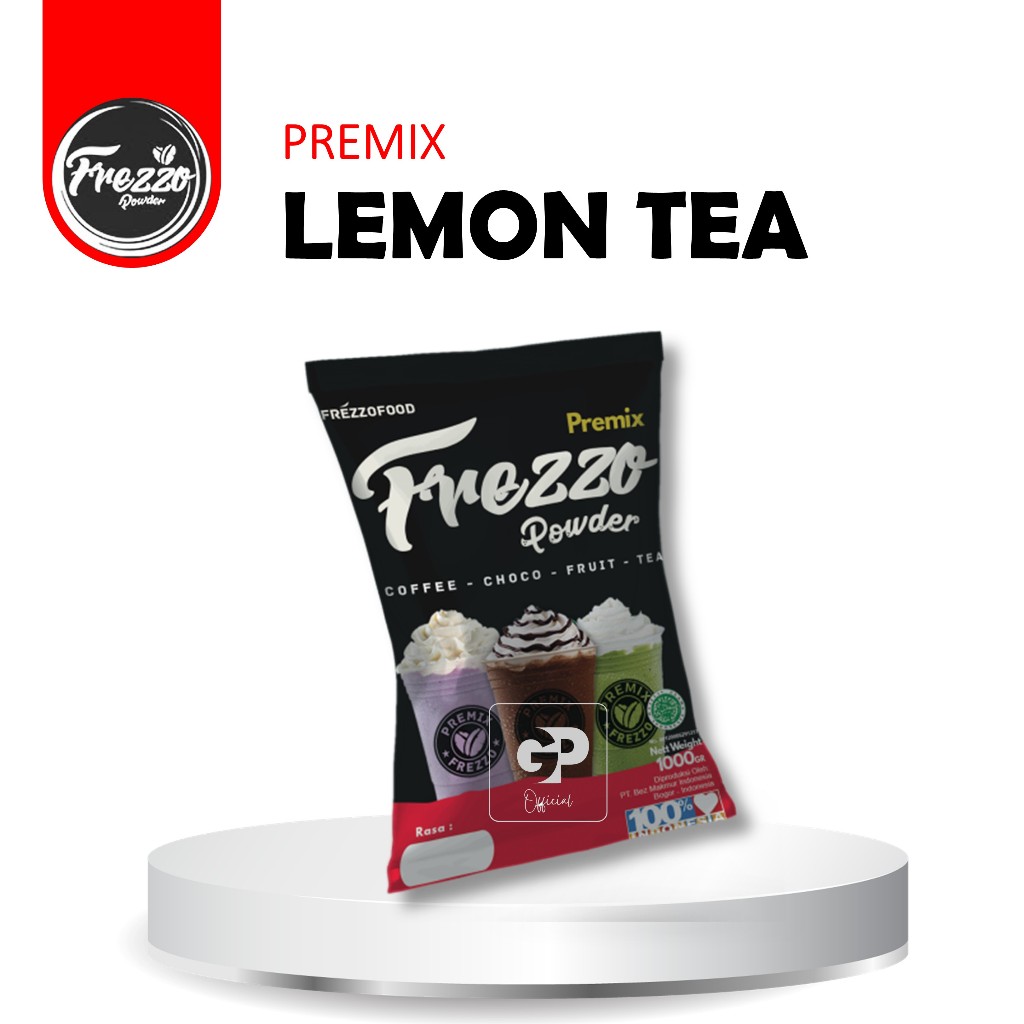 

Lemon Tea 1kg - Bubuk Minuman Rasa Teh Premix Frezzo Grosir Powder