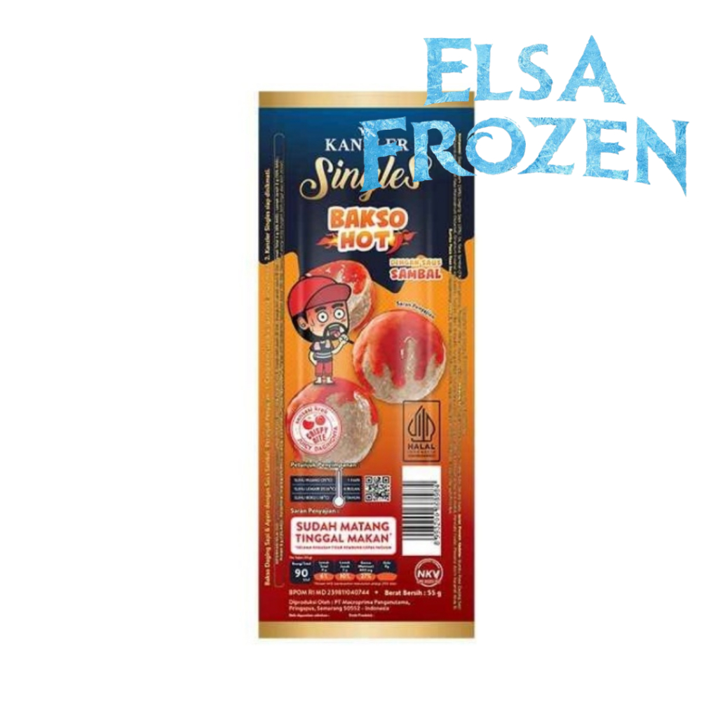 

KANZLER SINGLES BAKSO HOT 48GR / BAKSO PEDAS SIAP MAKAN