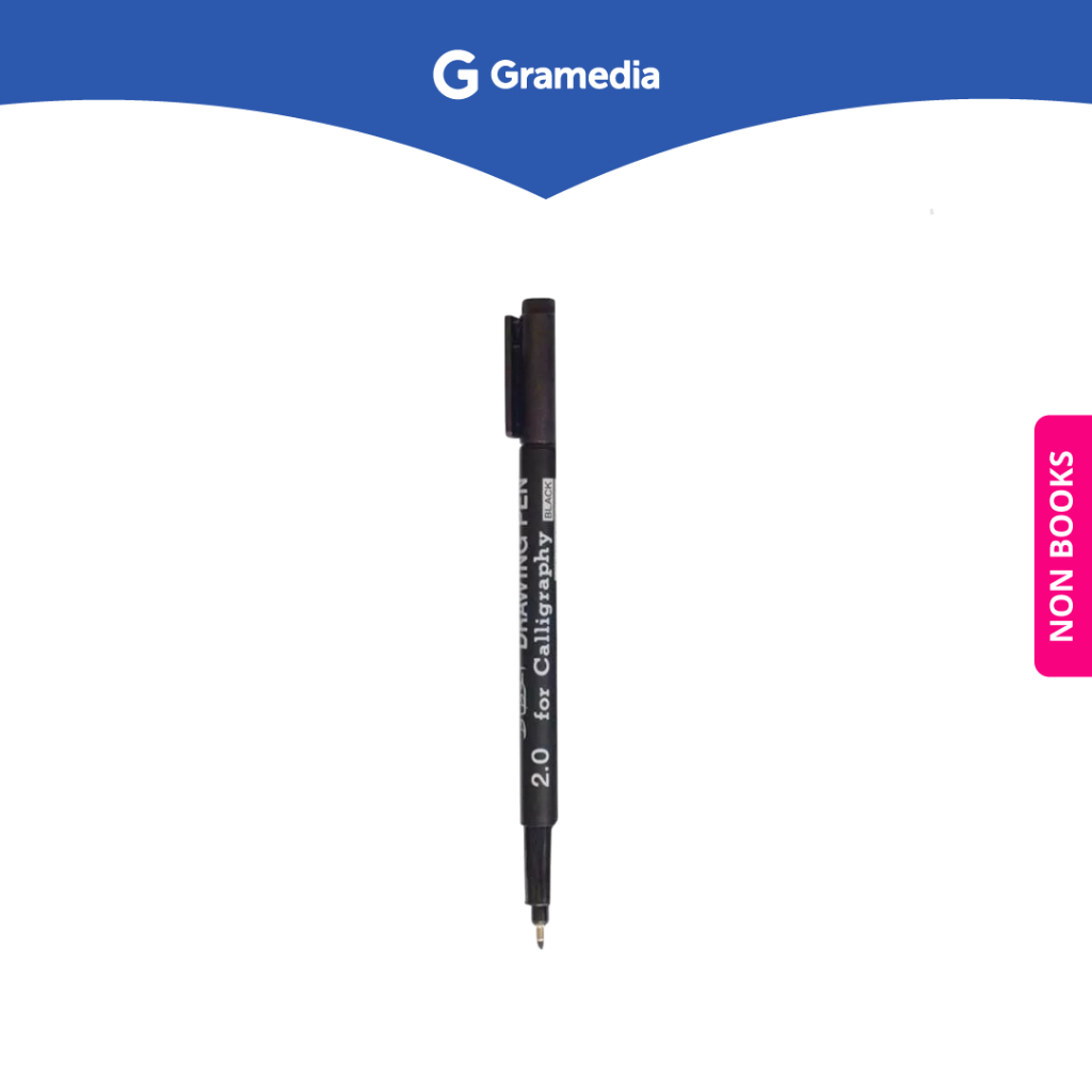 

Gramedia Depok - Snowman Calligraphy Drawing Pen 2.0 mm