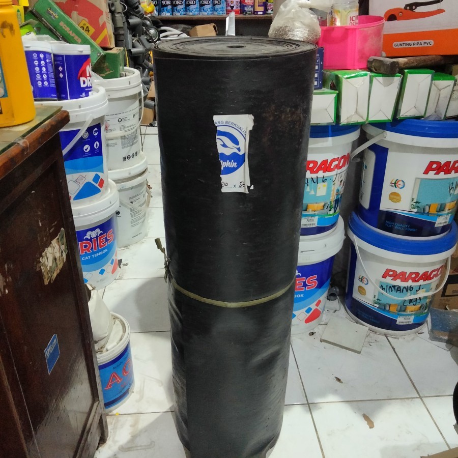 Talang karet 90 hitam/karpet talang air